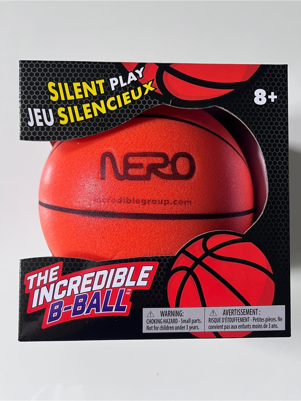 AERO The Incredible B-Ball - Bright Orange Foam Basketball